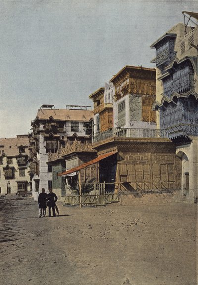 Djeddah, A Street by European Photographer